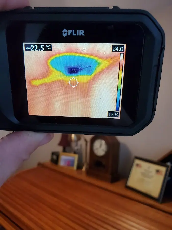 Thermal imaging inspection for water damage in Hollywood